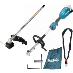 Makita DUX18ZX1 Wielofunkcyjna jednostka napędowa z silnikiem BLDC 18V 0Ah + przystawka EM408MP  11/25  PROMOCJA