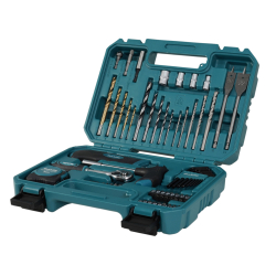 Makita E-15095 Zestaw akcesoriów w walizce wiertła bity grzechotka nóż 60 szt.  04/23  SUPER PROMOCJA