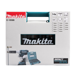 Makita E-16586 Zestaw nasadek udarowych Impact Black 1/2