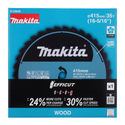 Makita E-24848 tarcza tnąca Efficut 415x30mm 35Z do HS013G  08/26