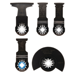 Makita E-24935 Zestaw stolarki brzeszczoty STARLOCK 5 szt. drewno metal  07/26  SUPER PROMOCJA