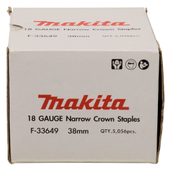 Makita F-33649 Zszywki ocynkowane 18Ga 5,7x38mm 5056 szt. do AT450H DST630  08/25
