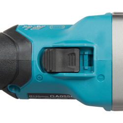 Makita GA055GZ01 Szlifierka kątowa z płaską głowicą 125mm XGT 40Vmax 0Ah + MAKPAC  12/25