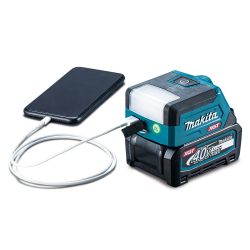 Makita ML011G Latarka 40Vmax XGT 0Ah 150 lumen 5000K port USB  08/26