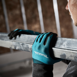 Makita P-84682 Rękawice ochronne powlekane odporne na przecięcia poziom 1 rozmiar M / 8  08/26  SUPER PROMOCJA