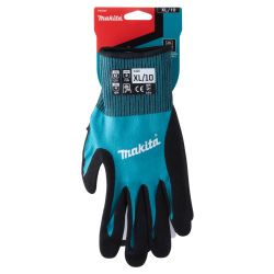 Makita P-84707 Rękawice ochronne powlekane odporne na przecięcia poziom 1 rozmiar XL / 10  08/26  SUPER PROMOCJA
