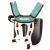 Makita 122906-3 Uprząż szelki do kos spalinowych i akumulatorowych EBH252U DUR369A UR002G DUX60 DUX18  04/25
