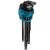 Makita B-65894 9-częściowy zestaw kluczy imbusowych 1,5-10 mm  07/26