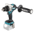 Makita DLX4194TX1 Zestaw combo 4 narzędzia DGA504 DDF492 DTD153 DHR243W 18V  + BL1850x2  11/25* OKAZJA