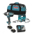 Makita DLX2465TX1 Zestaw Combo 18V smarownica DGP180 klucz udarowy DTW1002 2x5Ah