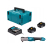 Makita DTL301RTJ Kątowy klucz udarowy 1/2" (PIN) 340Nm 18V 2x5Ah MAKPAC  06/26