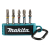 Makita E-13568 Zestaw końcówek bitów 5szt. Impact Premier PH2 PZ2 PZ3 T25 T30  07/26