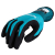 Makita P-84682 Rękawice ochronne powlekane odporne na przecięcia poziom 1 rozmiar M / 8  08/26  SUPER PROMOCJA