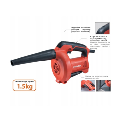 Makita Maktec MT401 Dmuchawa elektryczna 530W 1,2 - 2,9 m3/min  SUPER PROMOCJA