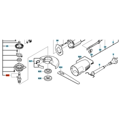 Bosch 2610394105 Trzpień ścierający wrzeciono do szlif. kątowych SKIL 9003 9371 9376  07/12